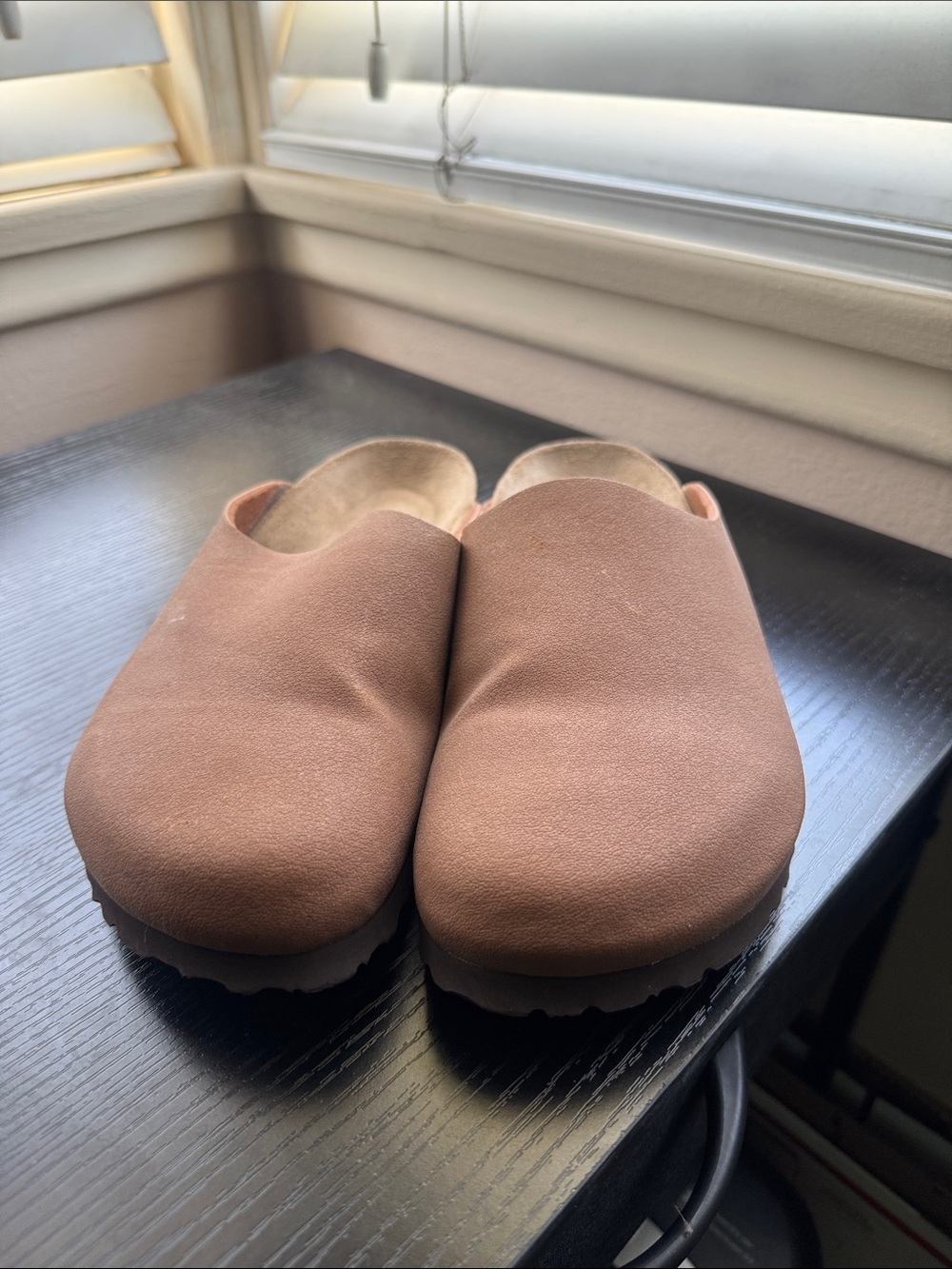 Birkenstock Brown Leather Clogs - Women's Mules size 38